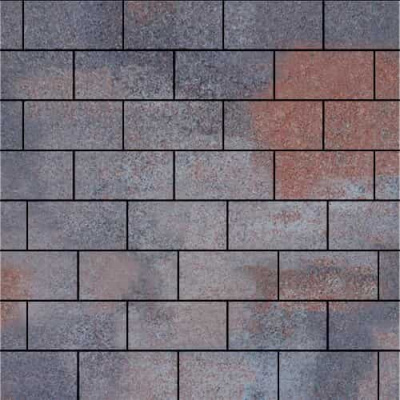 Брусчатка Steinrus Прямоугольник Абрау Backwash 60 мм