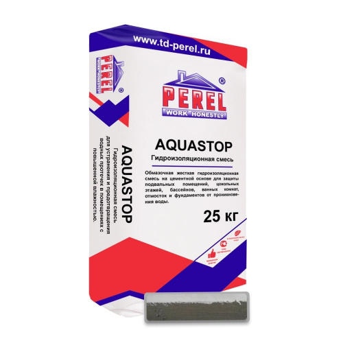 Гидроизоляционная смесь Perel Aquastop