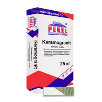 Клеевая смесь PEREL Keramogranit серый 25 кг Зима