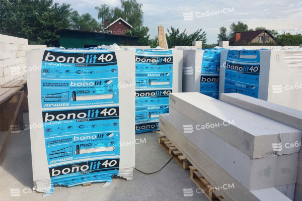 Газобетонные П-образные блоки Bonolit Малоярославец 500х250х200, D500
